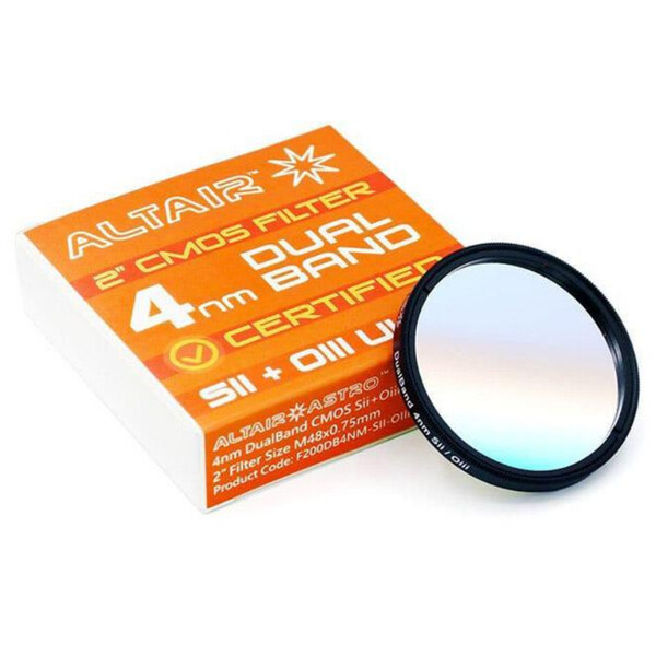 Altair Astro Filter SII OIII DualBand ULTRA 4nm 2"
