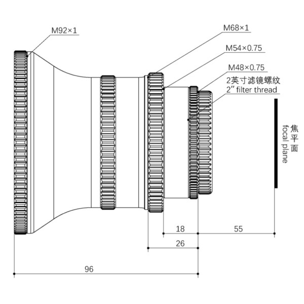 Askar Flattener 1.0x 160 f/7