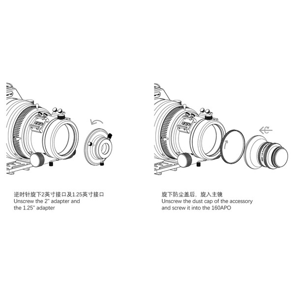 Askar Flattener 1.0x 160 f/7