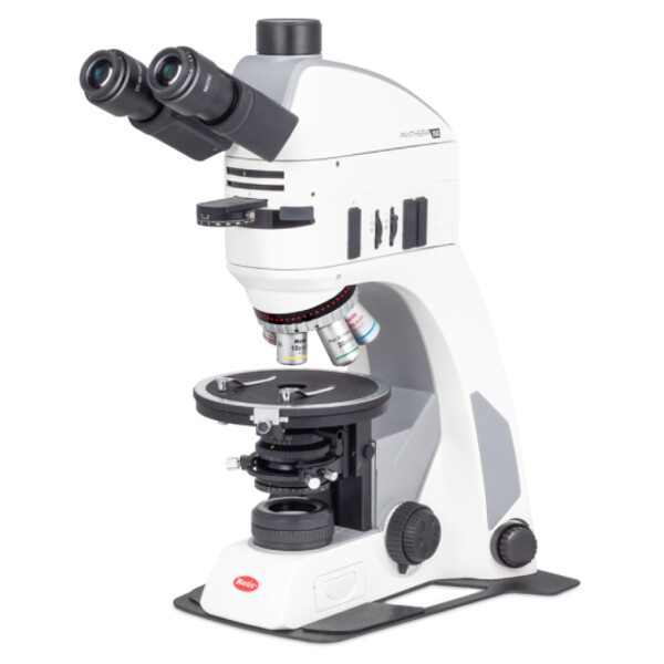 Motic Microscope Panthera TEC POL Epi, trinoculaire, INFINITY, plan, achromatique, 50x-400x, 10x/20 mm, halogène/LED