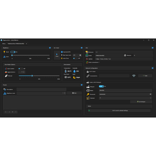PegasusAstro Flatfieldmaske FlatMaster 120 Neo
