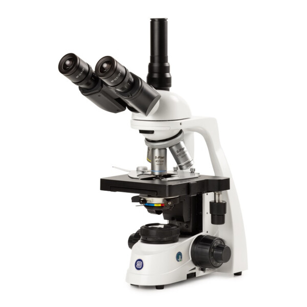 Microscope Euromex BlueScope BL.1153, trinocular, INFINITY, semi-plan 40-1000x, 10x/22, DL, LED