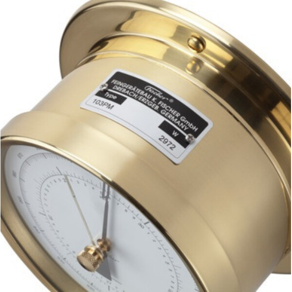 Fischer Wetterstation Präzisions-Aneroidbarometer