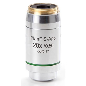 Objectif Euromex DX.7320, 20x/0.50 PLFi APO, plan semi-apo, infinity, Fluarex, w.d. 2,1 mm (Delphi-X)