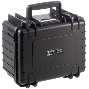 B+W Type 2000 schwarz/Schaumstoff