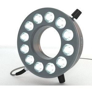 StarLight Opto-Electronics RL12-10s-24V NW, Spot,  blanc naturel (4 000 K), Bouchon M12 (4 pôles), Ø 66 mm