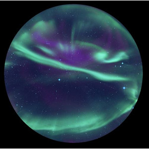 astrial Diapositive pour le Sega Homestar Planetarium Aurora Borealis Scenic
