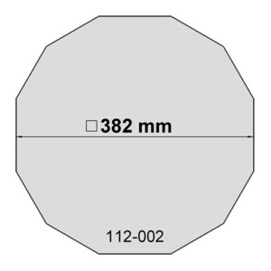 euro EMC Ersatzfolie für Sonnenfilter Größe 12 AstroSolar