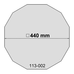 Feuille filtrante euro EMC Filtres solaires de rechange, taille 13 AstroSolar