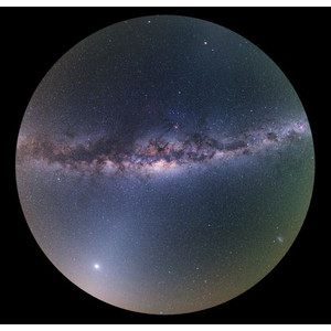 astrial Diapositive pour le Planetarium Homestar de Sega : le ciel au-dessus de Paranal Scenic