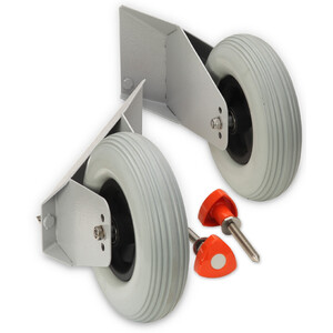 euro EMC Roulettes en polyuréthane 200 mm pour statif à colonne S130