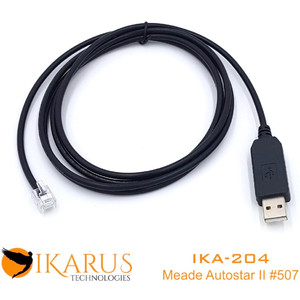 Ikarus Technologies Kabel Mount USB Cable (Meade AutoStar II Compatible)