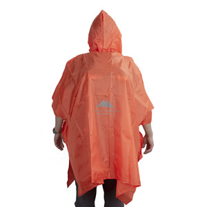 Summit-Creative Poncho de pluie orange