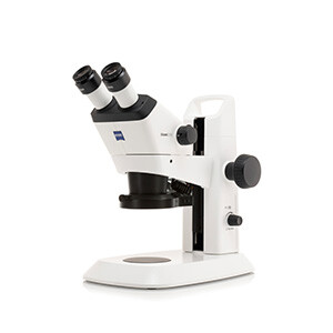 ZEISS Microscope stéréo zoom Stemi 355, Mat ESD (KIT 3), binoculaire, distance interpupillaire 110 mm, 10x/23, 5,5:1, 7,2x-40x, AL, RL C LED