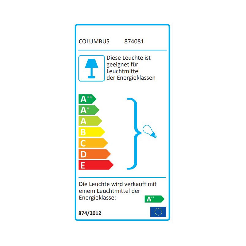 Columbus Globus Mond 40cm