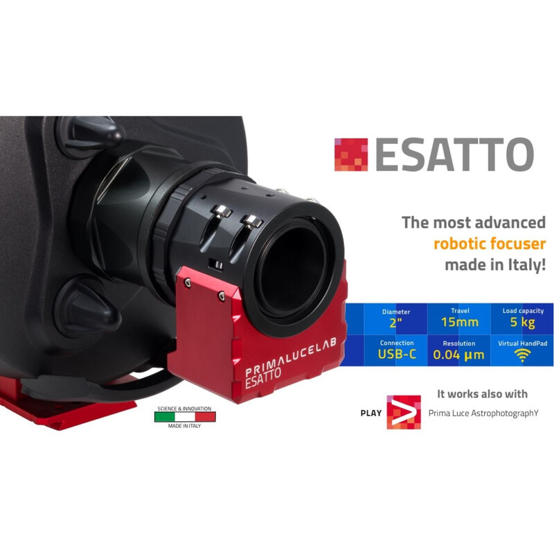 Porte-oculaire PrimaLuceLab Système de mise au point motorisé «ESATTO 2