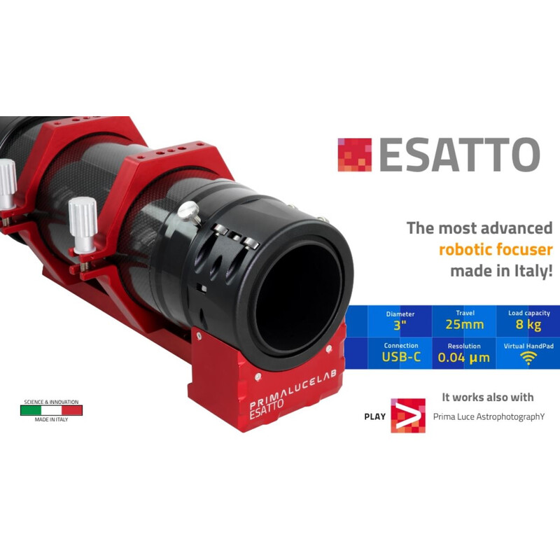 Porte-oculaire PrimaLuceLab Système de mise au point motorisé «ESATTO 3