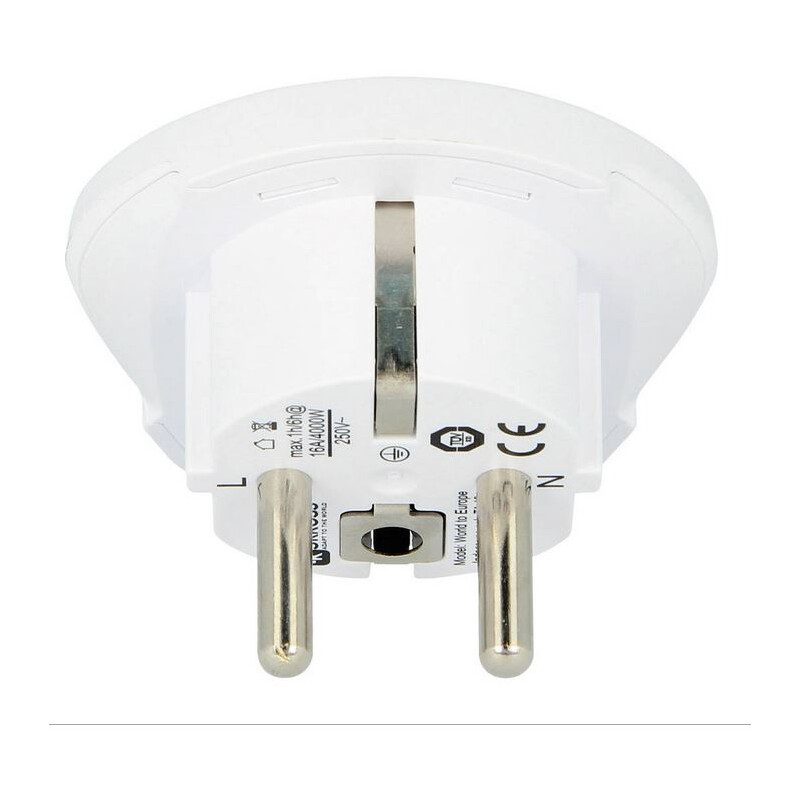 Alimentation électrique Skross Adaptateur de voyage World to Europe