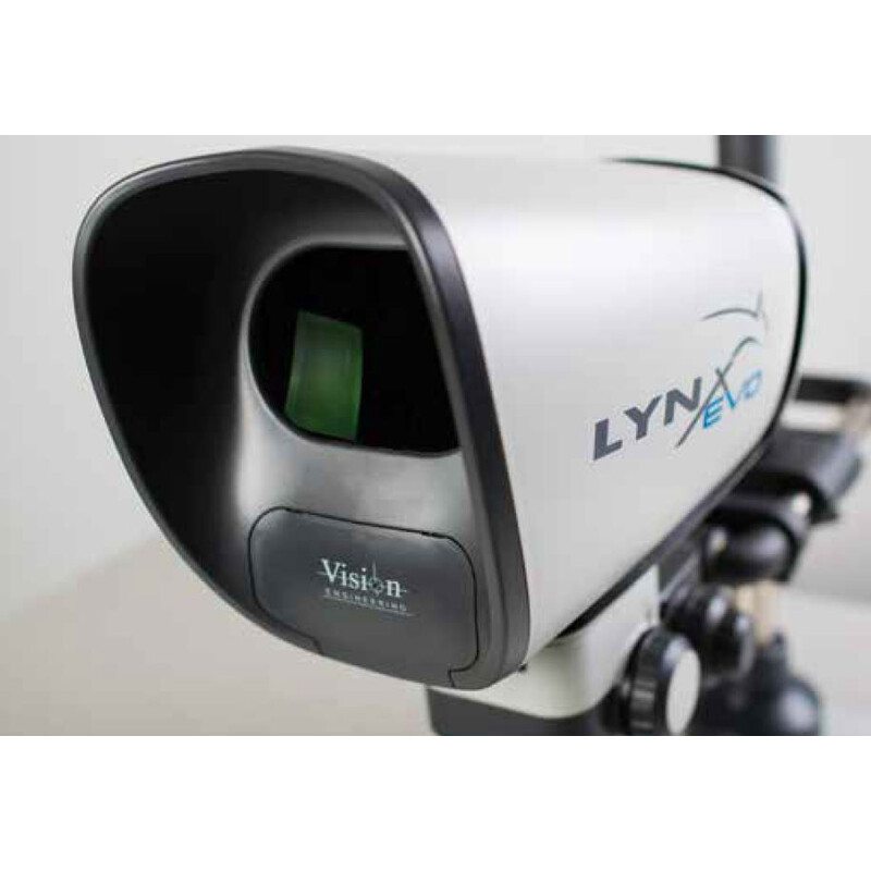 Vision Engineering Zoom-Stereomikroskop LynxEVO, EVO504, Head, Zoomkörper, Säulen-Stativ, Drehoptik, Zoom 1:10, 6-60x