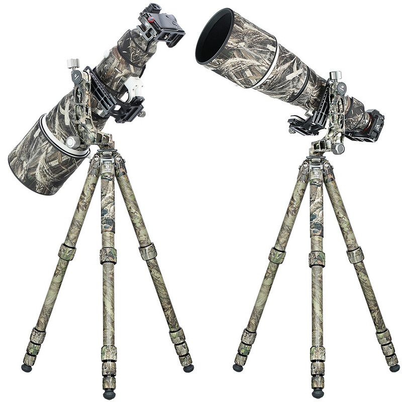 Leofoto Carbon-Dreibeinstativ LS-365C Ranger + PG-1 Gimbal Full Camo