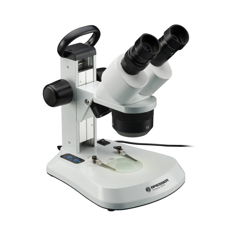 Bresser Stereomikroskop Analyth STR 10x-40x bino; Greenough; 50mm; 10x/20; 10-40x; LED