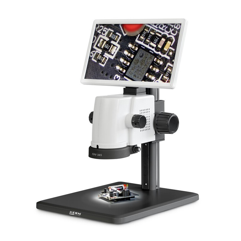 Microscope Kern OIV 345, numérique, 0,7x-4,5x, LED, Al, HDMI