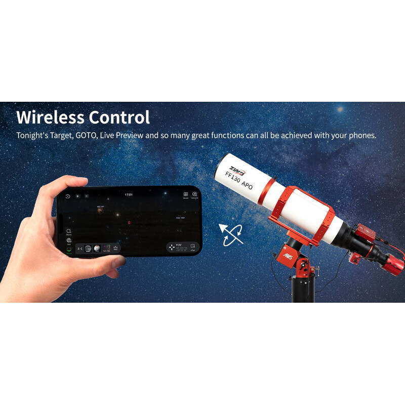 Monture ZWO AM5N Harmonic Equatorial + Tripod TC40