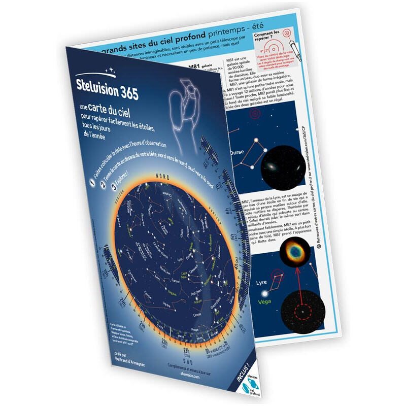 Carte du ciel Stelvision 365