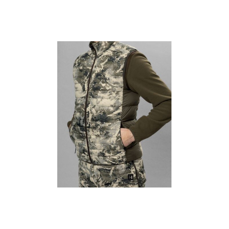 Härkila Gilet Mountain Hunter Expedition rev. Down, AXIS MSP, Mountain/Shadow brown, M