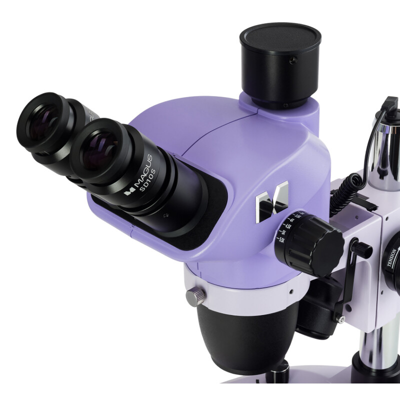 Microscope stéréo zoom MAGUS 8T 6.5x-55x trino Greenough 3W LED