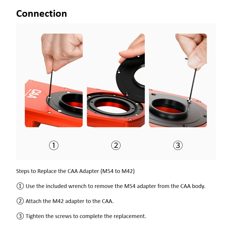 ZWO Adapter CAA / M42