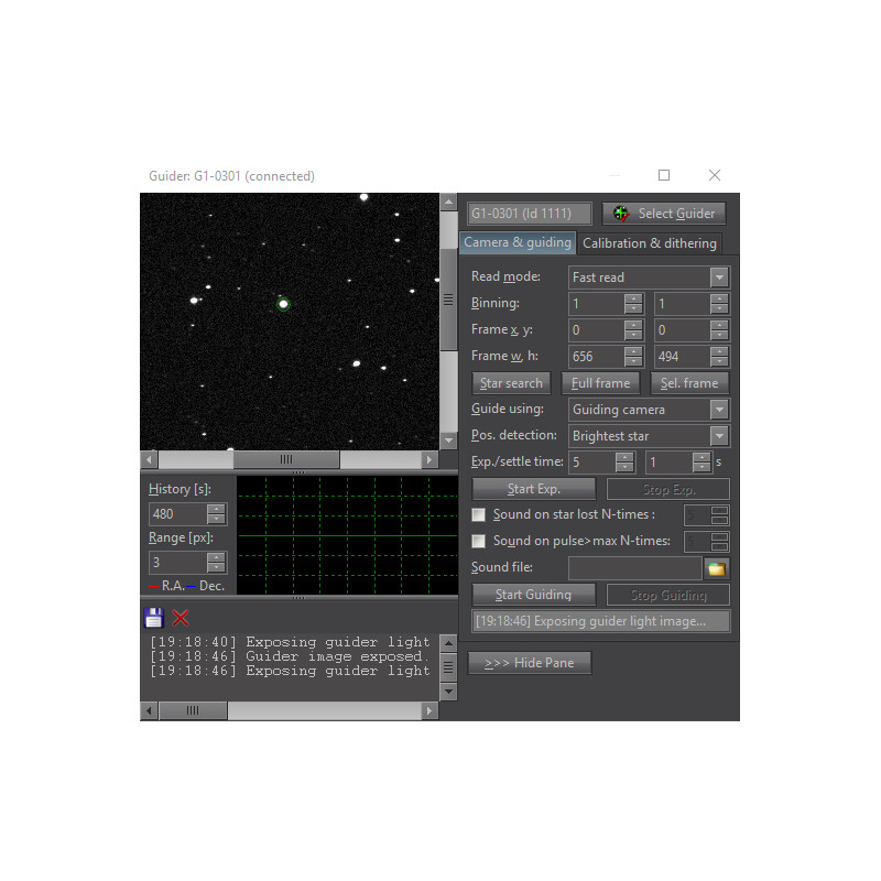 Caméra Moravian C1-3000 Mono