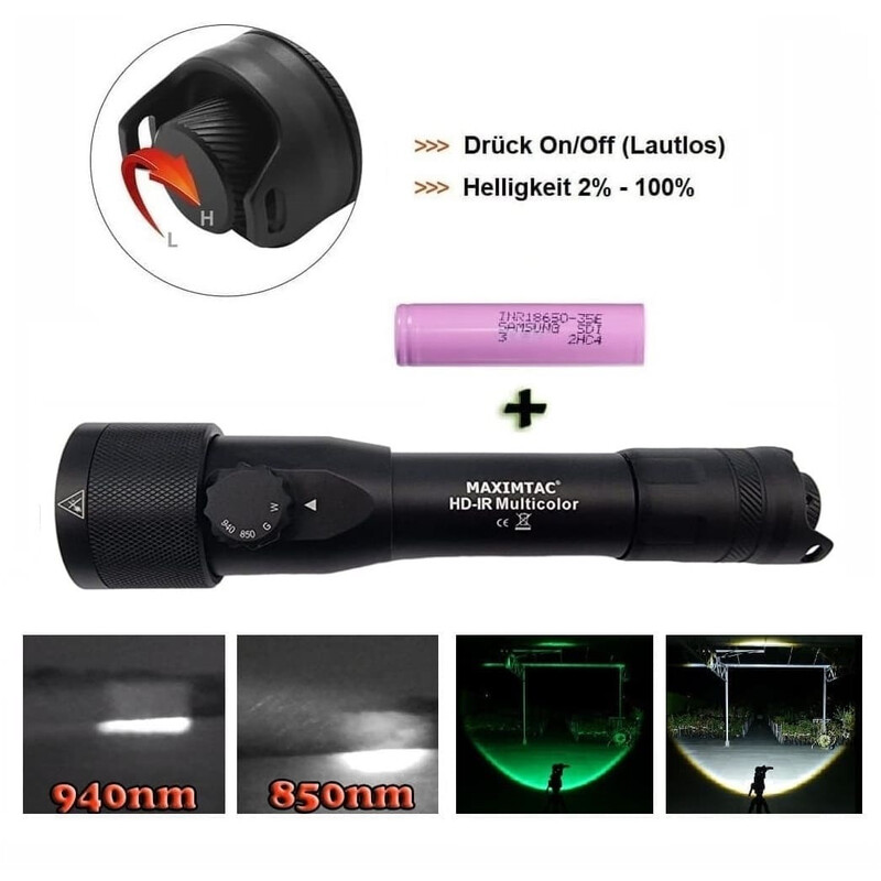 Maximtac HD-IR Multicolor + IR LED