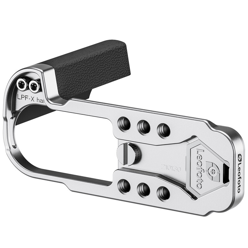 Leofoto LPF-X half Kameragriff für Fuji X half silber