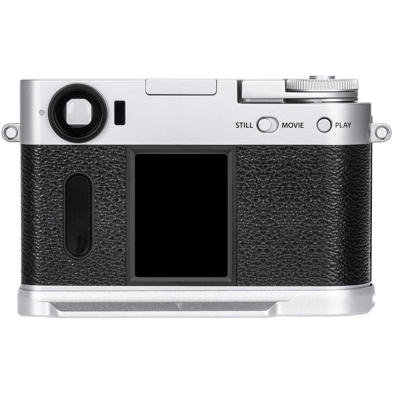 Leofoto LPF-X half Kameragriff für Fuji X half silber