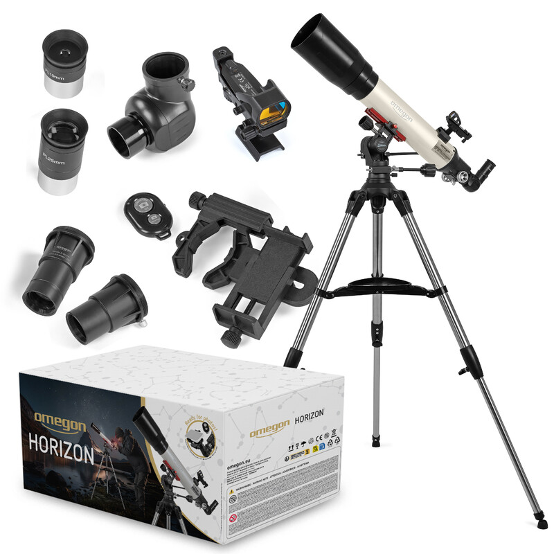 Omegon Télescope Horizon AC 90/650 AZ-Bellavista