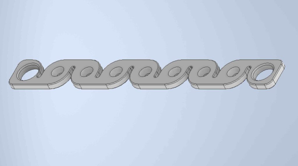 Gegenstück für die Mund- und Nasenmaske aus dem 3D-Drucker